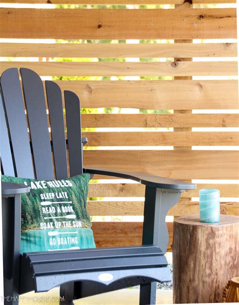 A screen porch enclosure system is a system created to make screening in your porch, patio, pool or other structures easy. How to Build a DIY Cedar Privacy Screen | The Happy Housie