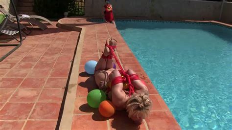 Supertight Bondage Challenges The Spain Files Supertight Hogtie Waterbondage Challenge For