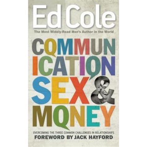 Communication Sex And Money Mardel 9781938629013