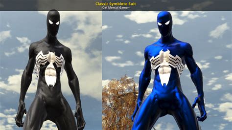 Classic Symbiote Suit Spider Man Web Of Shadows Mods