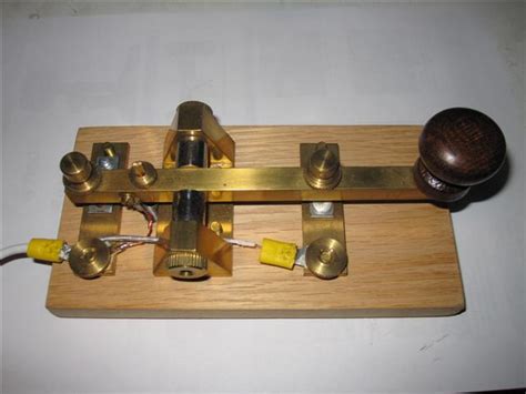 Vintage Military K4 Universal Morse Key Telegraph Radio Morse Code Chrome Unused Everyday Low
