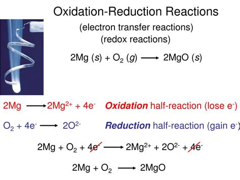 Ppt Oxidation Reduction Reactions Powerpoint Presentation Free