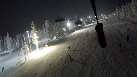 Ski Lift At Levi South Point Levi Lapland Kittila Finland Youtube