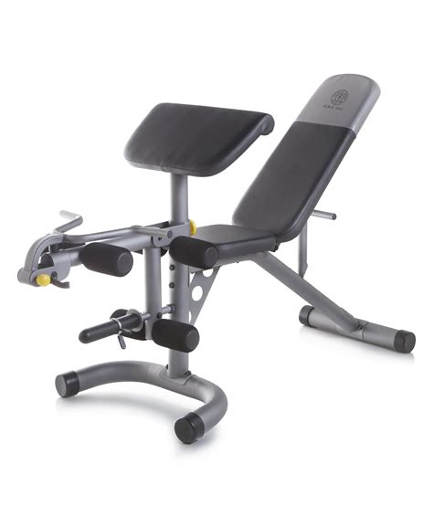 Golds Gym Xrs 20 Olympic Workout Bench With Removable Preacher Pad
