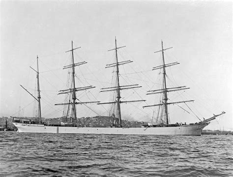 Sailing Vessel Pinmore Built By John Reid And Co In 1882 For Diamond K Co