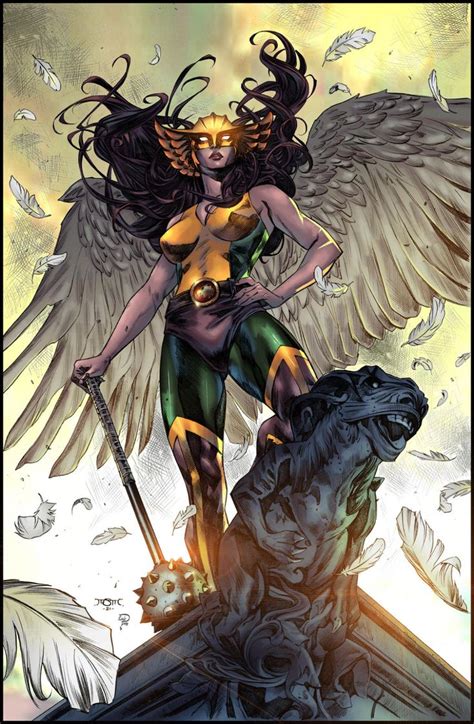 Hawkgirl By Puzzlepalette On Deviantart Hawkgirl Dc Comics Artwork