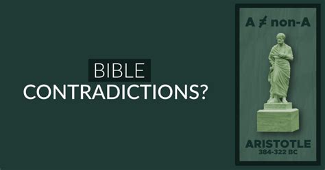 Does The Bible Contain Contradictions Evidence Unseen