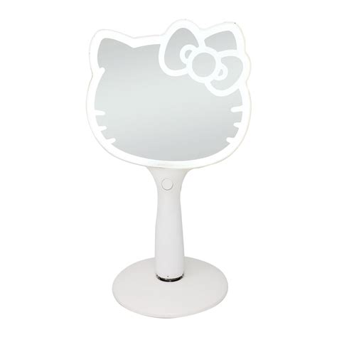 Hello Kitty Led Handheld Makeup Mirror With Standing Base Impressions