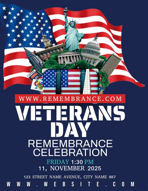 Veterans Day Ads Template Postermywall