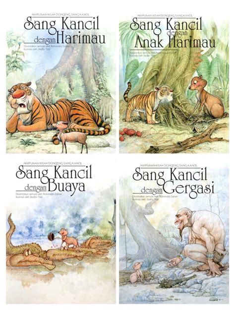 Kemudian setelah mereka diam, sang kancil mulai menjawab tuduhan mereka. Kisah Dongeng Sang Kancil Dan Buaya