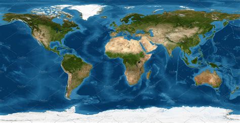 World Map View From Space School And Education Stock Photos ~ Creative