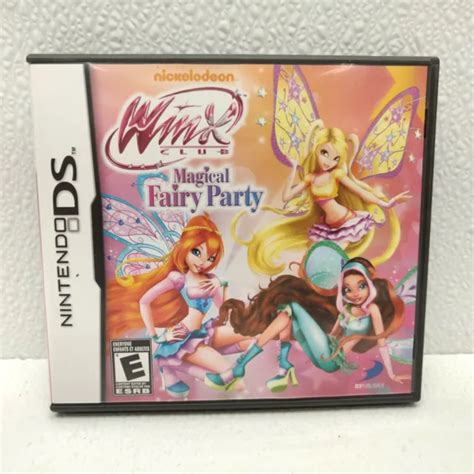 Magical Fairy Party Game Nintendo Ds Winx Club Complete 1490 Picclick