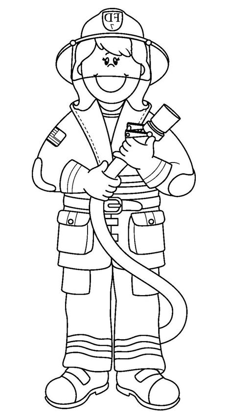 Firefighter Coloring Pages Printable Printable Word Searches