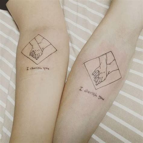 25 Tatuajes Minimalistas Para Ir A Hacerte Con Tu Hermana