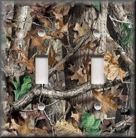 Mocome decor provides a variety of unique rustic/modern/farmhouse home decor to your. Details about Metal Light Switch Plate Cover Tree Camo ...