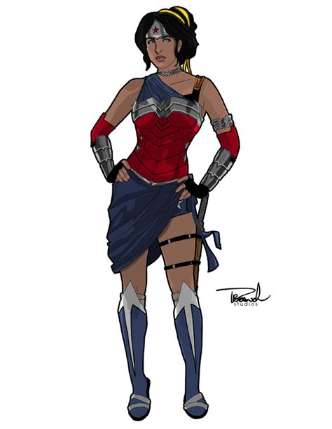 Wonder Woman Redesign By Tsbranch On Deviantart