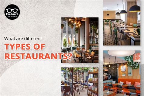 What Are The Different Types Of Restaurants