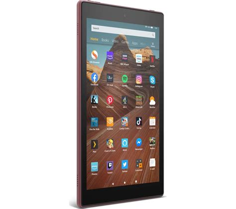 Buy Amazon Fire Hd 10 Tablet 2019 32 Gb Plum Free Delivery Currys