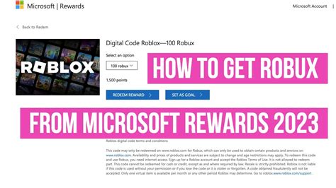 how to get free robux how to get robux from microsoft rewards 2023 youtube