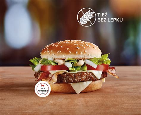 Single Big Tasty Bacon Hovädzie burgery McDonald s SK