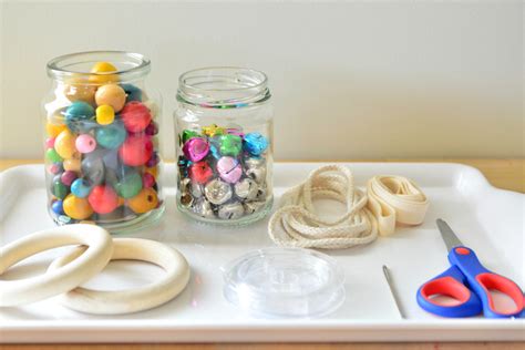 Children toys diy learning montessori. DIY Montessori Baby Toys - using wooden rings and beads | how we montessori | Bloglovin'