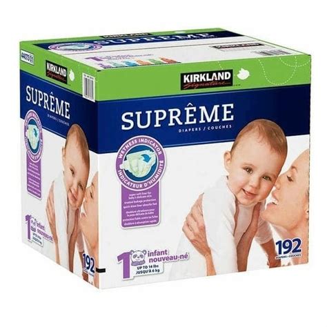 Kirkland Signature Supreme Diapers Sizes Please Select Gp U