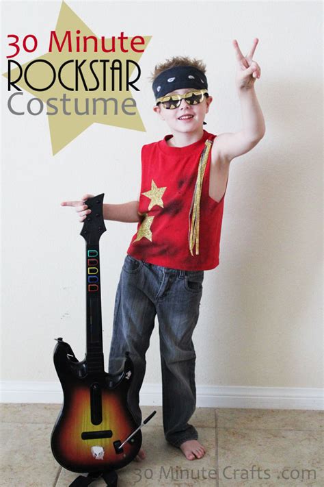 Kids Diy Rockstar Costume Really Awesome Costumes