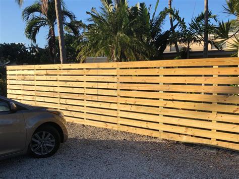 The timeless character of wooden fencing. Styles of Common Fence Installations in Hollywood Florida