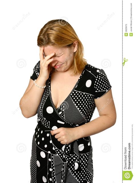 Young Woman Weeps Stock Image Image Of Grief Cries Pain 2829975