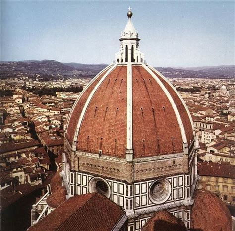 Dome Of The Santa Maria Del Fiore Cathedral Florence 1420 1436