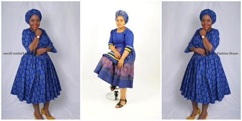 Latest Sotho Traditional Dresses Attires For 2023 Latest African