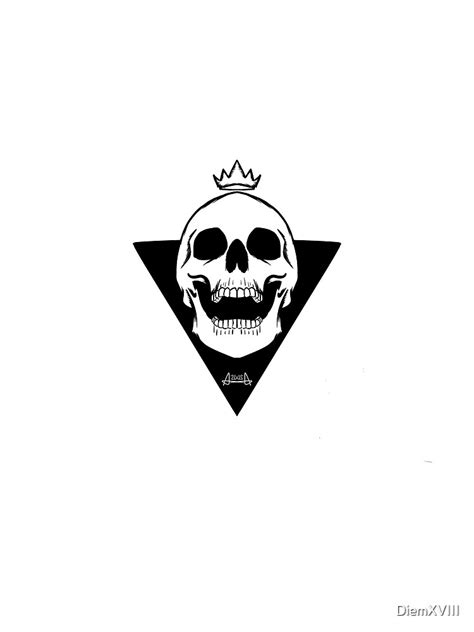 Skull King Poster For Sale By Diemxviii Redbubble