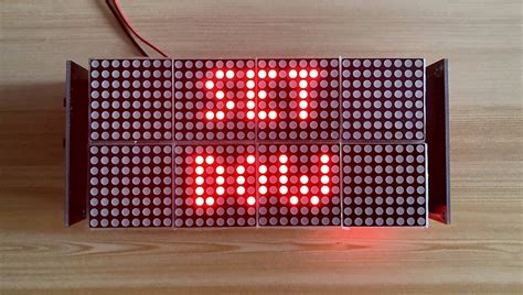 Dot Matrix Led Display Digital Clock Part 3 Circuitbread
