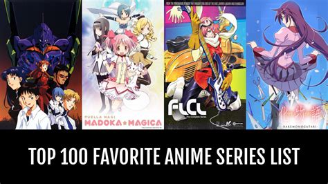 Top 100 Favorite Anime Series By Mole Anime Planet