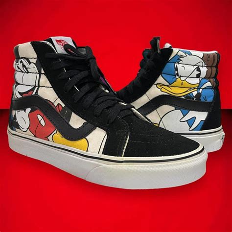 Vans X Disney Mickey Mouse And Friends Sk Hi Top Sh Gem