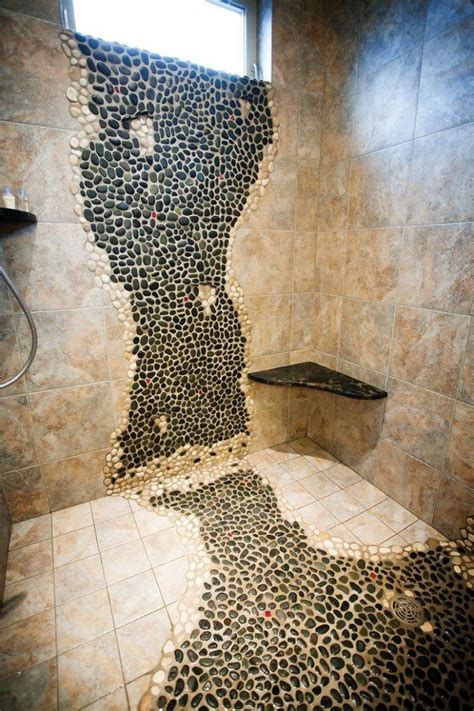 Image Result For Making A Mosaic Pebble Shower Floor Shower Wall Tile