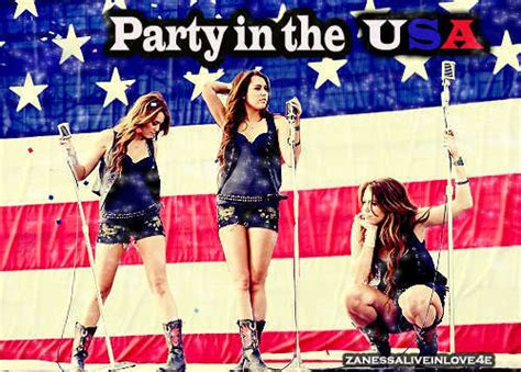 Party In The Usa Party In The Usa Miley Cyrus Fan Art 11213580 Fanpop