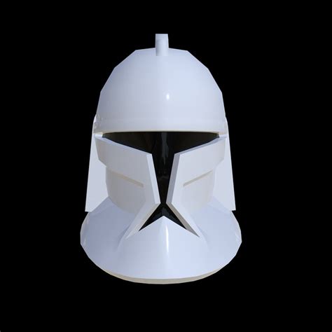 3d Clone Trooper Helmet Model Turbosquid 1199355