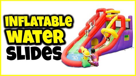 Top 6 Best Inflatable Water Slides 2022 Toddlers Mama Youtube