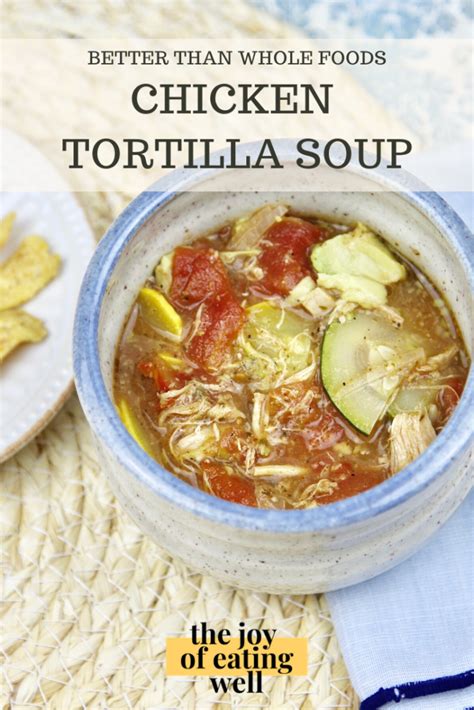 We've tried the ginger carrot soup, the lemon chicken artichoke soup, and the posole soup. Better than Whole Foods Chicken Tortilla Soup. - Simple ...