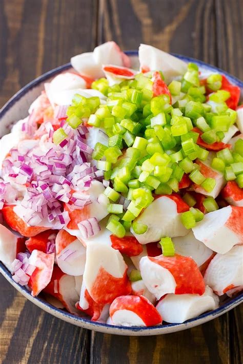 Crab Salad Recipe Seafood Salad Deli Salad Crab Salad Seafood
