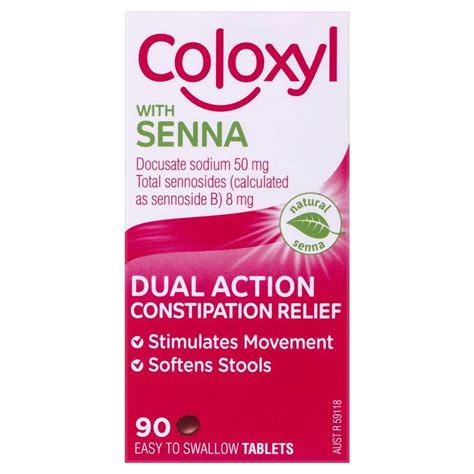Buy Coloxyl With Senna 90 Tablets Online At Chemist Warehouse®