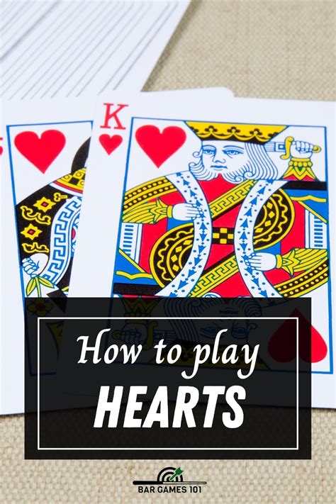 How To Play Hearts A Quick Overview Bar Games 101
