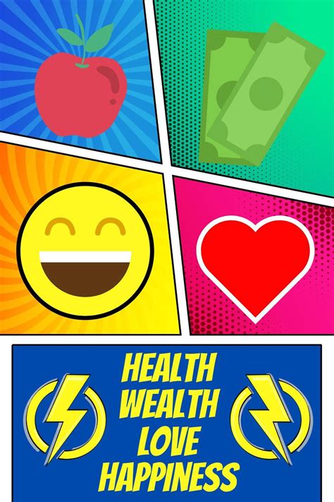 Health Wealth Love And Happiness Are The Four Pillars Of A Good Life