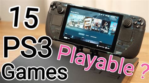 15 Popular Ps3 Games Tested On The Steam Deck Youtube
