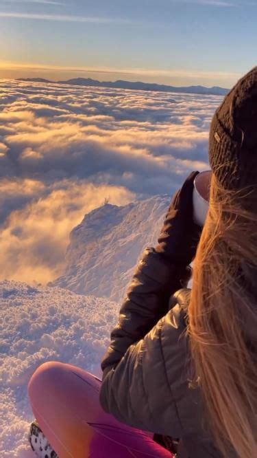 Veľký Choč Mountain At Sunrise