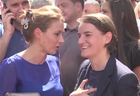 serbia s first openly gay prime minister attends pride parade in belgrade