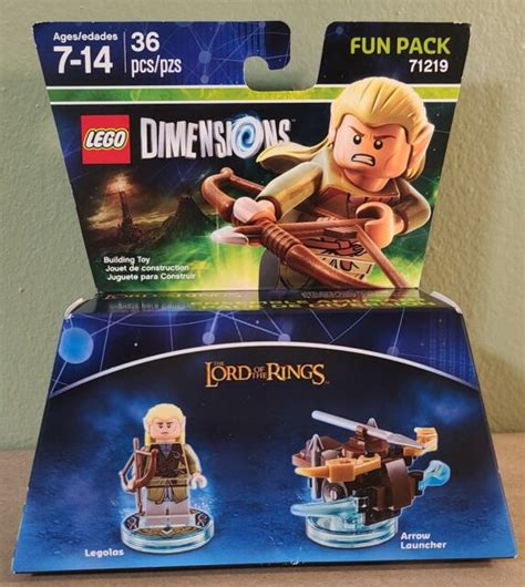 Lego Dimensions Lord Of The Rings Legolas Arrow Launcher Fun Pack