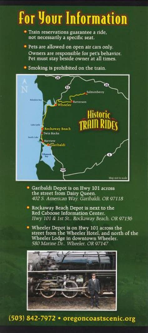 Oregon Coast Scenic Railroad Garibaldi Or