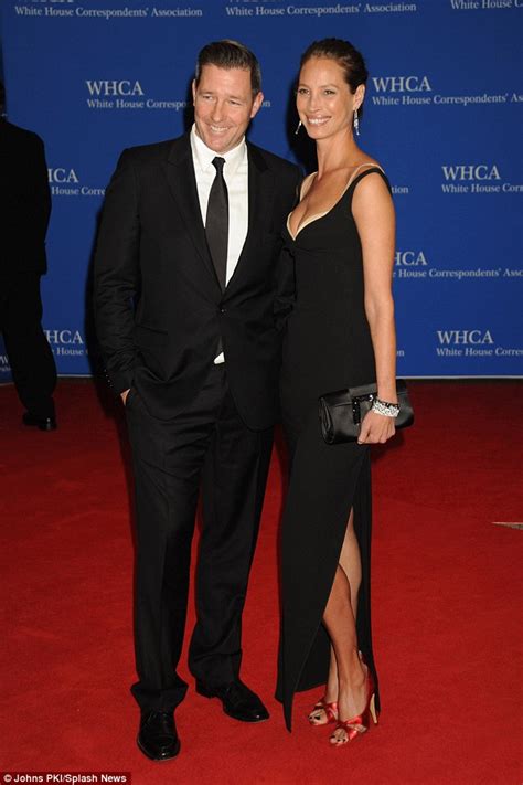 Maybe you would like to learn more about one of these? Christy Turlington glows as she poses next to husband Ed ...
